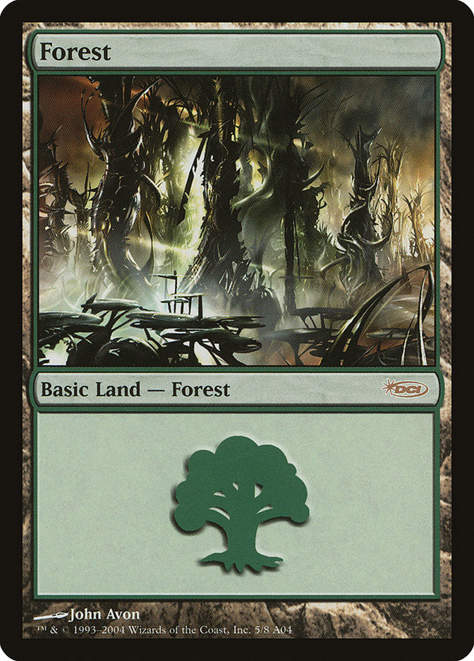 Forest (5) [Arena League 2004] MTG Single Magic: The Gathering | Red Claw Gaming