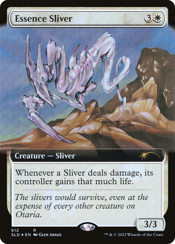 Essence Sliver (Extended Art) [Secret Lair Drop Series] MTG Single Magic: The Gathering | Red Claw Gaming