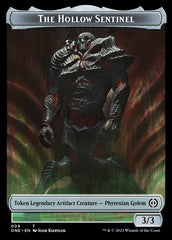 Rebel // The Hollow Sentinel Double-Sided Token [Phyrexia: All Will Be One Tokens] MTG Single Magic: The Gathering | Red Claw Gaming