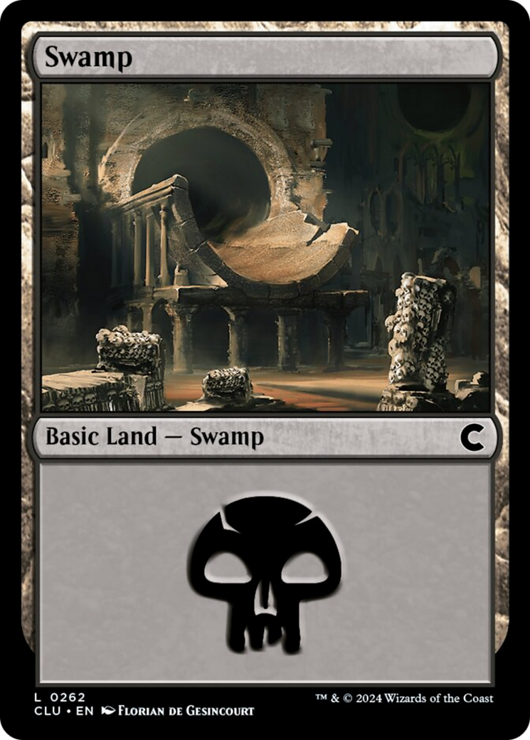 Swamp (0262) [Ravnica: Clue Edition] MTG Single Magic: The Gathering | Red Claw Gaming