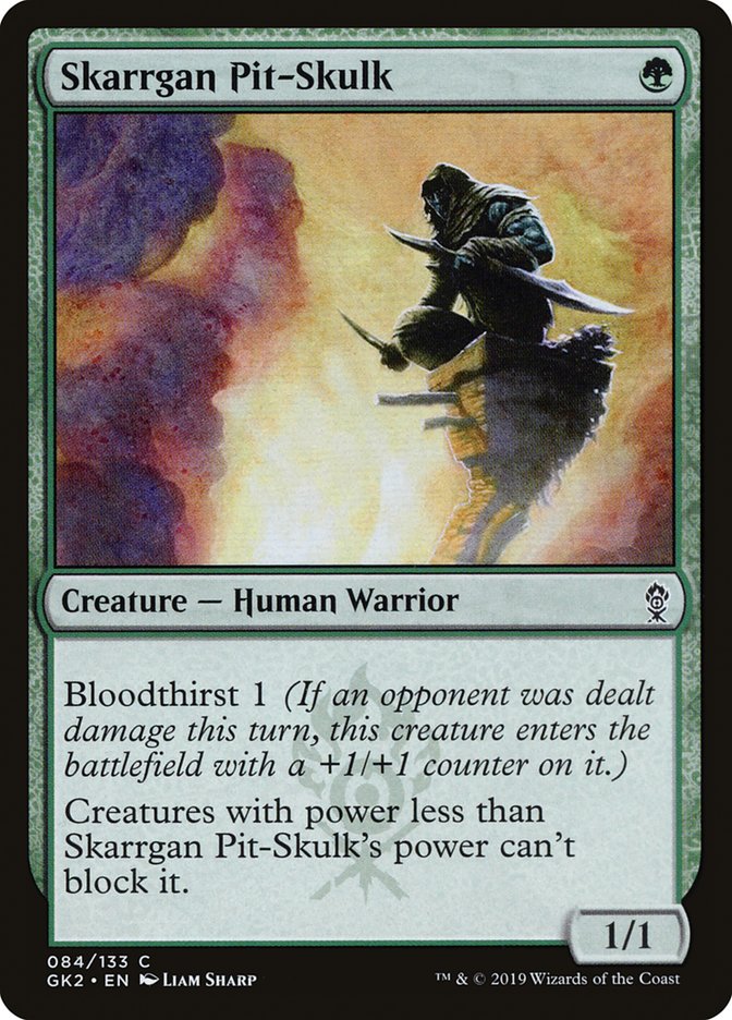 Skarrgan Pit-Skulk [Ravnica Allegiance Guild Kit] MTG Single Magic: The Gathering | Red Claw Gaming