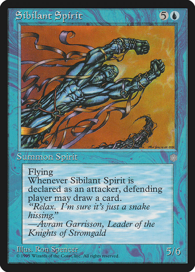 Sibilant Spirit [Ice Age] MTG Single Magic: The Gathering | Red Claw Gaming