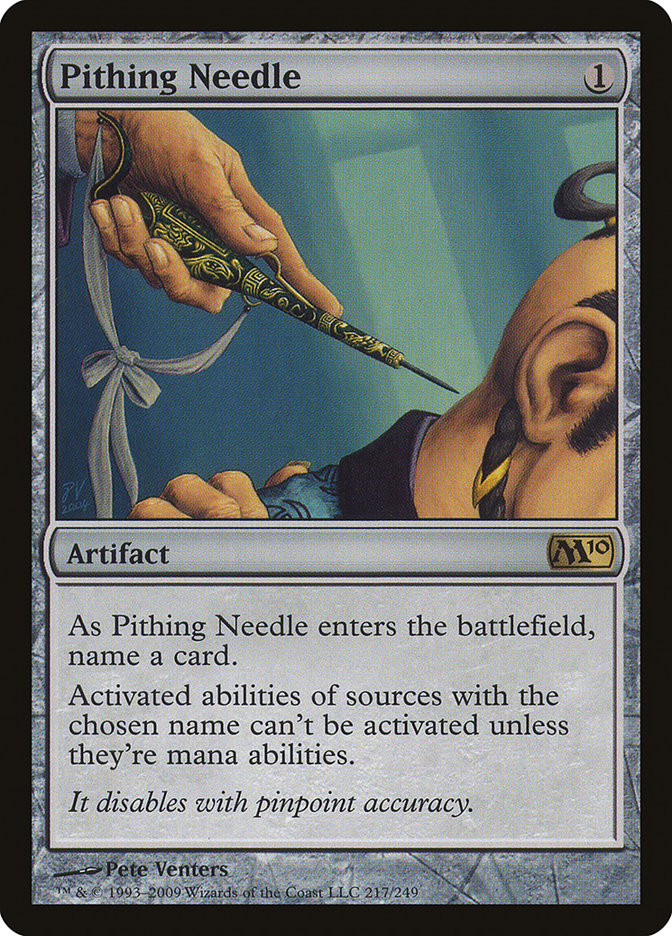 Pithing Needle [Magic 2010] MTG Single Magic: The Gathering | Red Claw Gaming