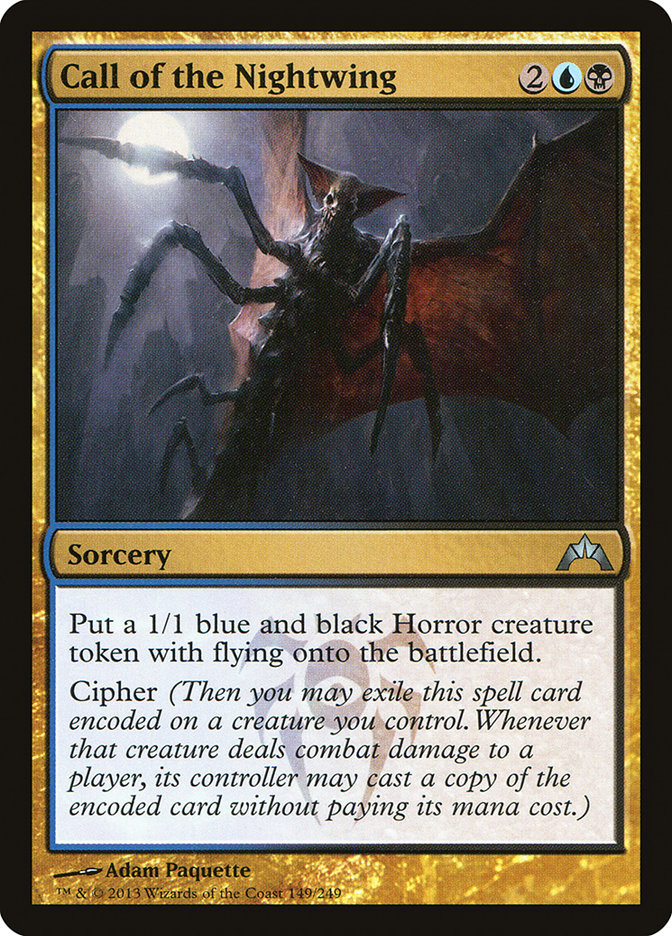Call of the Nightwing [Gatecrash] MTG Single Magic: The Gathering | Red Claw Gaming