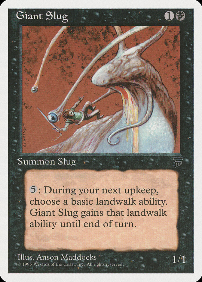 Giant Slug [Chronicles] MTG Single Magic: The Gathering | Red Claw Gaming