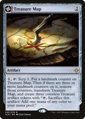 Treasure Map // Treasure Cove [Ixalan] MTG Single Magic: The Gathering | Red Claw Gaming