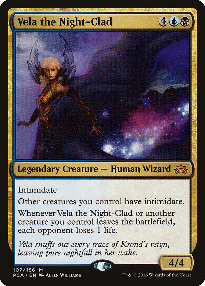 Vela the Night-Clad [Planechase Anthology] MTG Single Magic: The Gathering | Red Claw Gaming