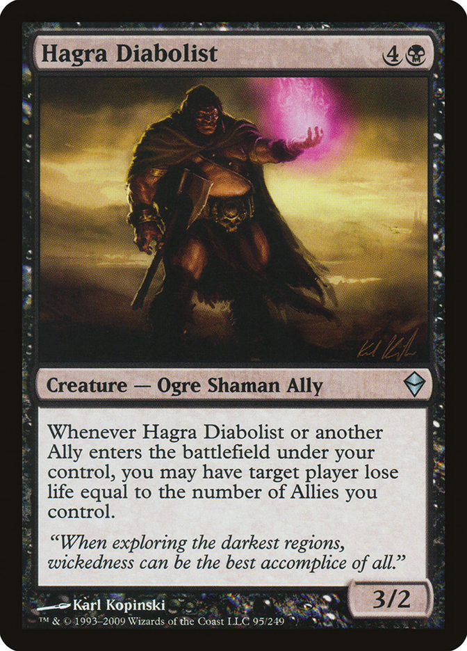 Hagra Diabolist [Zendikar] MTG Single Magic: The Gathering | Red Claw Gaming