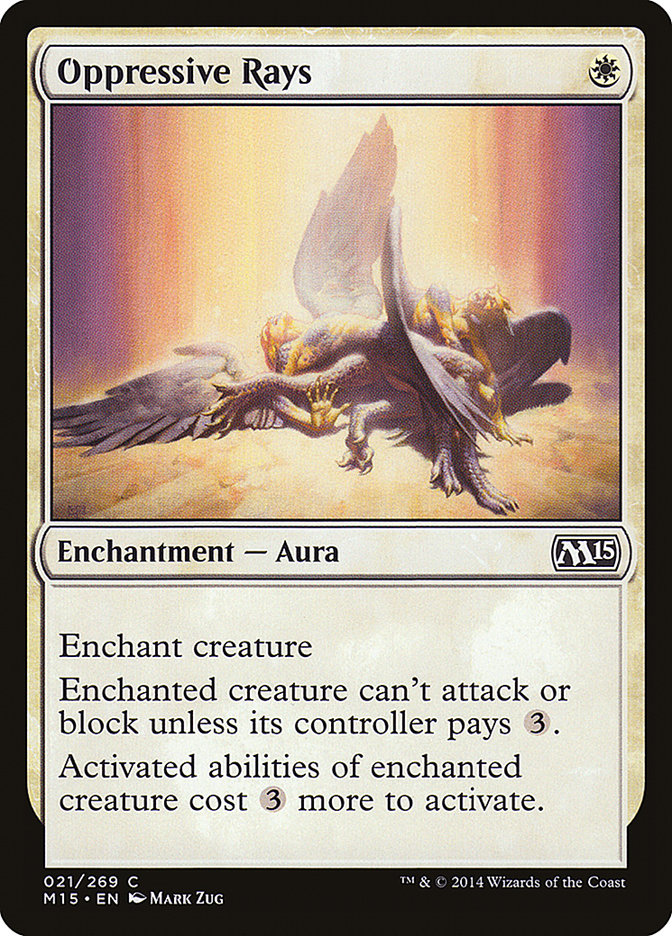 Oppressive Rays [Magic 2015] MTG Single Magic: The Gathering | Red Claw Gaming