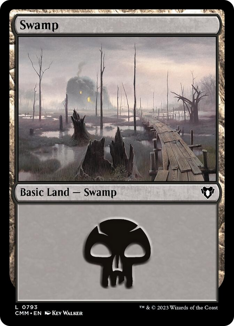 Swamp (793) [Commander Masters] MTG Single Magic: The Gathering | Red Claw Gaming