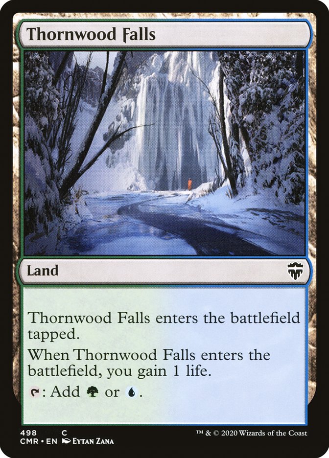 Thornwood Falls [Commander Legends] MTG Single Magic: The Gathering | Red Claw Gaming