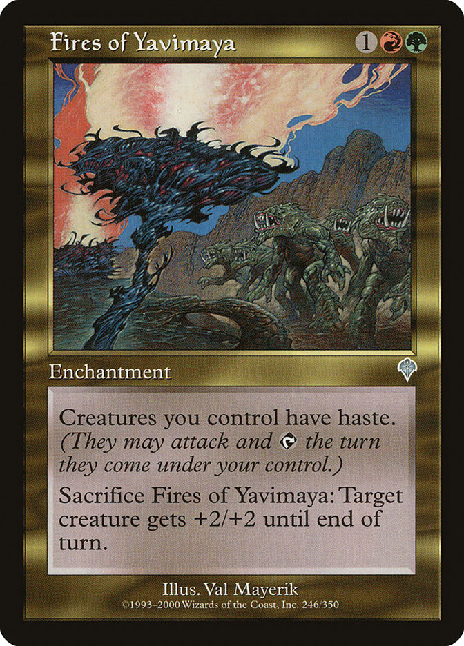 Fires of Yavimaya [Invasion] MTG Single Magic: The Gathering | Red Claw Gaming