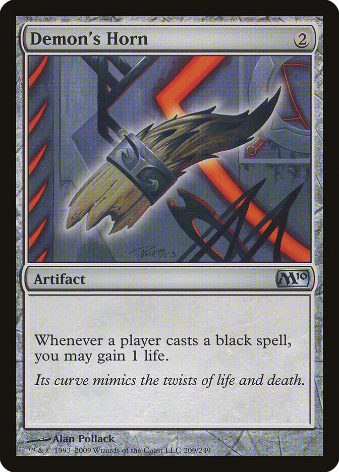 Demon's Horn [Magic 2010] MTG Single Magic: The Gathering | Red Claw Gaming