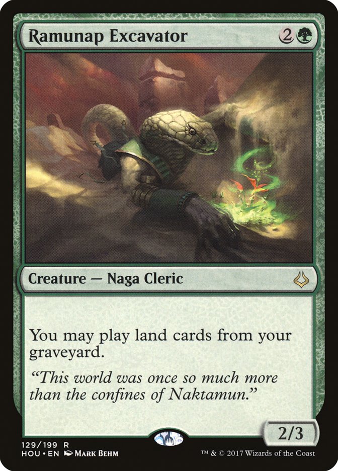 Ramunap Excavator [Hour of Devastation] MTG Single Magic: The Gathering | Red Claw Gaming