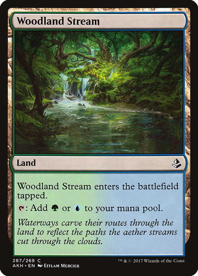 Woodland Stream [Amonkhet] MTG Single Magic: The Gathering | Red Claw Gaming