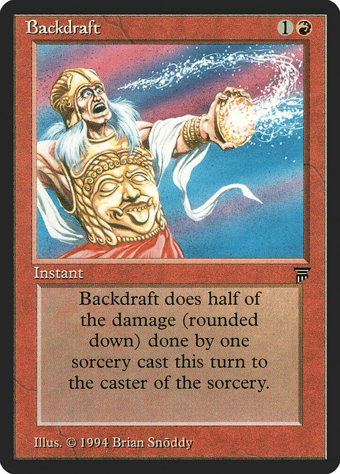 Backdraft [Legends] MTG Single Magic: The Gathering | Red Claw Gaming
