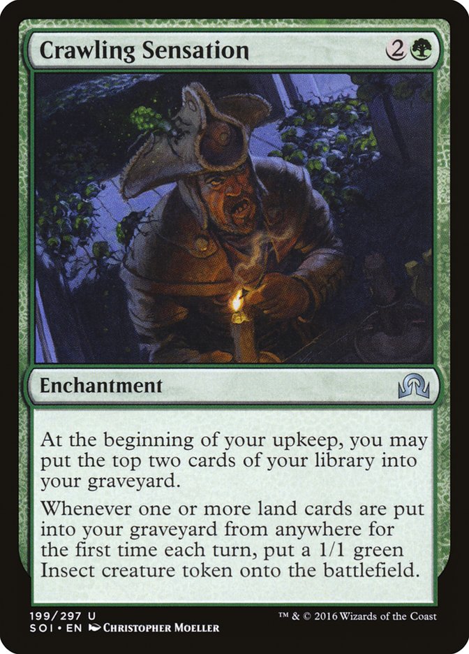 Crawling Sensation [Shadows over Innistrad] MTG Single Magic: The Gathering | Red Claw Gaming