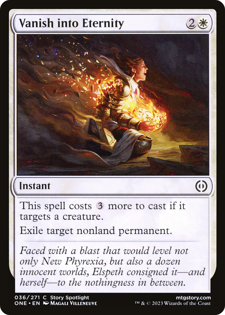 Vanish into Eternity [Phyrexia: All Will Be One] MTG Single Magic: The Gathering | Red Claw Gaming