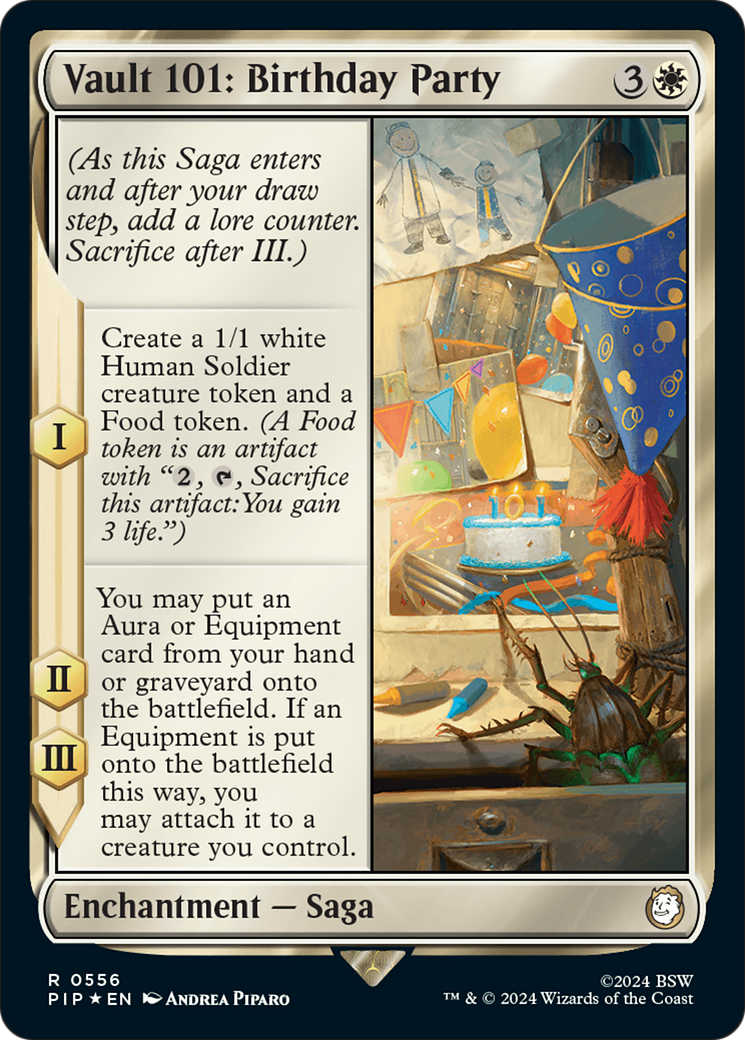 Vault 101: Birthday Party (Surge Foil) [Fallout] MTG Single Magic: The Gathering | Red Claw Gaming