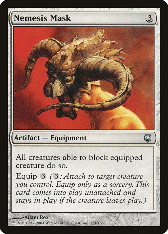 Nemesis Mask [Darksteel] MTG Single Magic: The Gathering | Red Claw Gaming