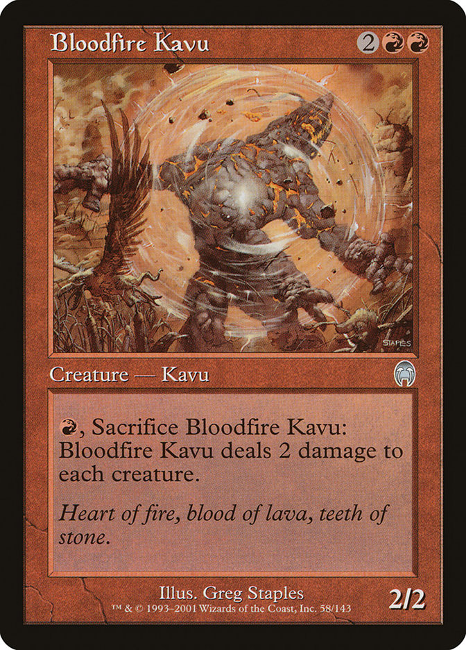 Bloodfire Kavu [Apocalypse] MTG Single Magic: The Gathering | Red Claw Gaming