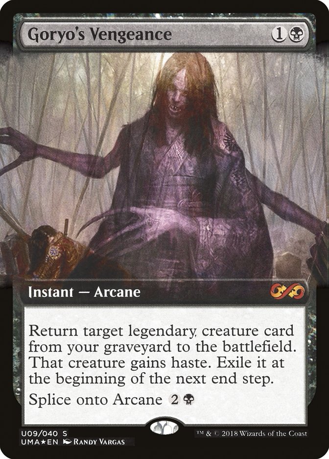 Goryo's Vengeance (Topper) [Ultimate Masters Box Topper] MTG Single Magic: The Gathering | Red Claw Gaming