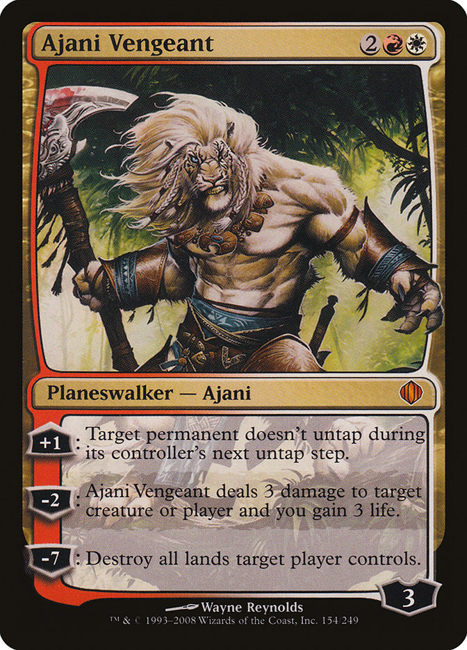 Ajani Vengeant [Shards of Alara] MTG Single Magic: The Gathering | Red Claw Gaming