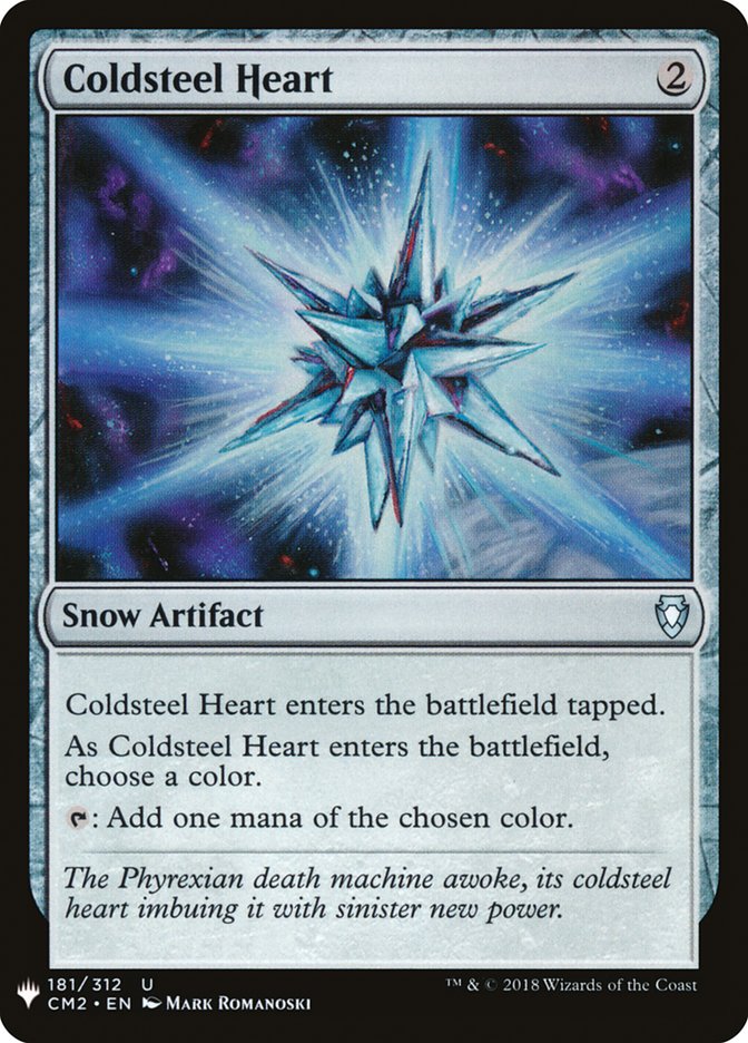 Coldsteel Heart [Mystery Booster] MTG Single Magic: The Gathering | Red Claw Gaming