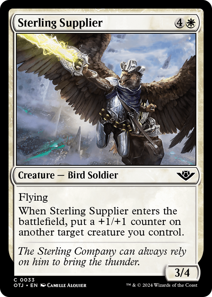 Sterling Supplier [Outlaws of Thunder Junction] MTG Single Magic: The Gathering    | Red Claw Gaming