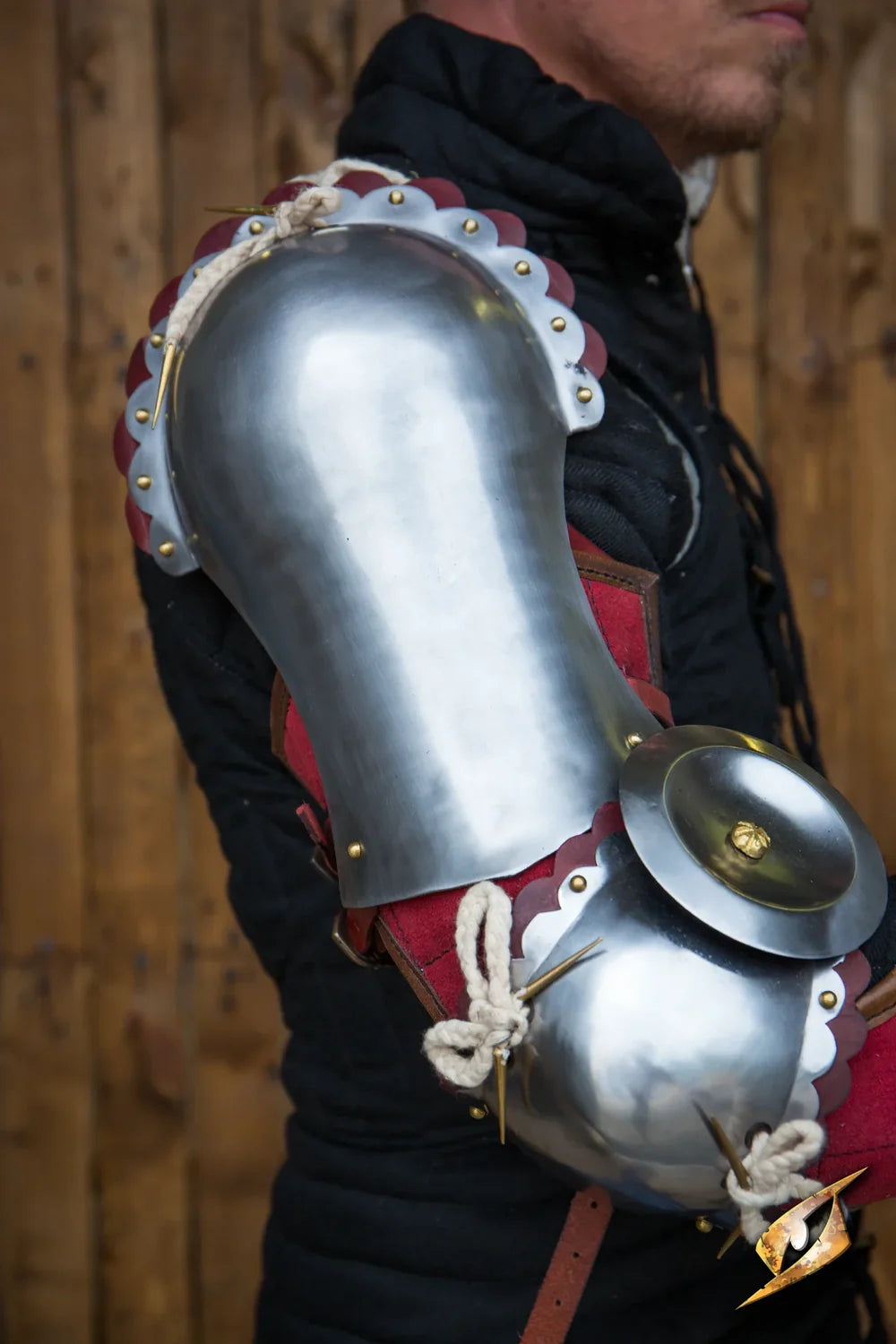 Splint Shoulders - Factory 2nd LARP Iron Fortress | Red Claw Gaming