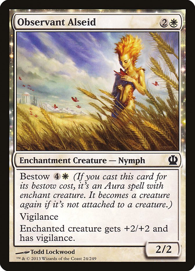 Observant Alseid [Theros] MTG Single Magic: The Gathering | Red Claw Gaming
