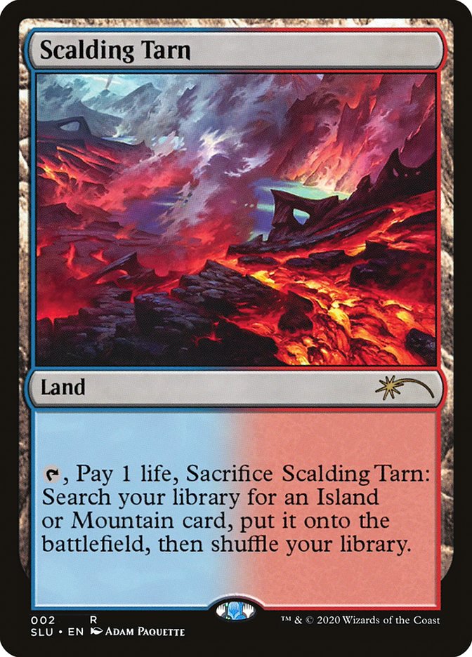 Scalding Tarn [Secret Lair: Ultimate Edition] MTG Single Magic: The Gathering | Red Claw Gaming