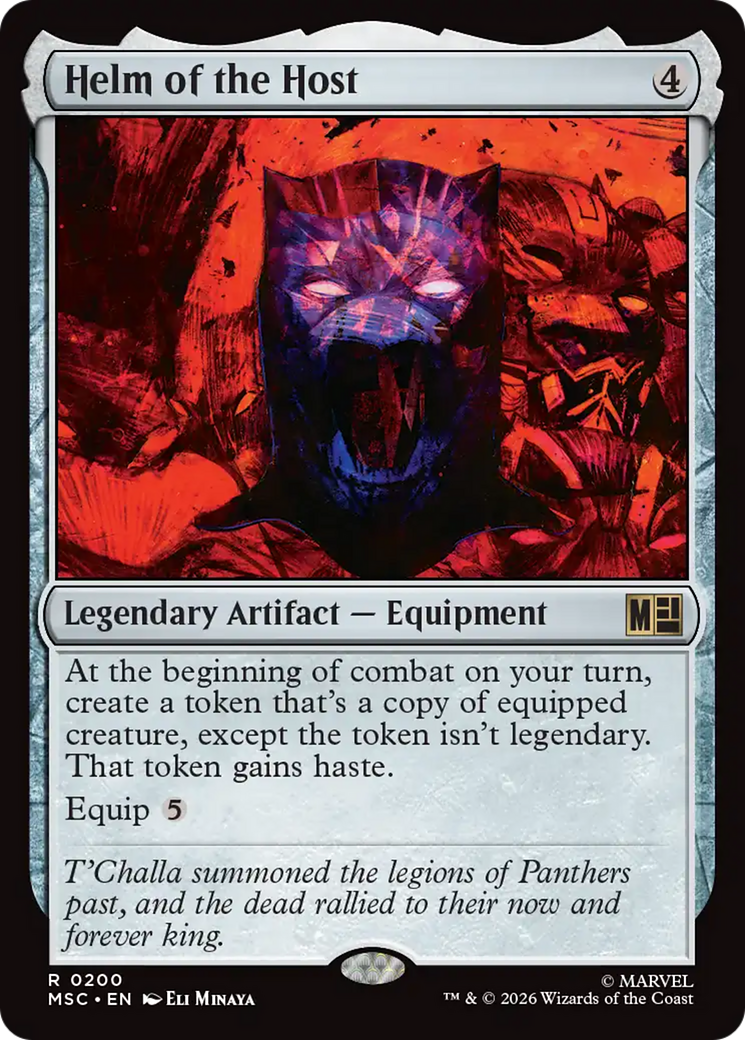 Helm of the Host (Surge Foil) [Marvel Super Heroes Commander] | Red Claw Gaming