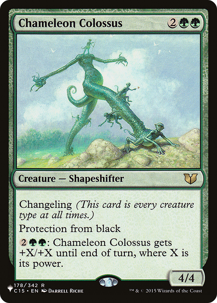 Chameleon Colossus (C15) [The List] MTG Single Magic: The Gathering | Red Claw Gaming