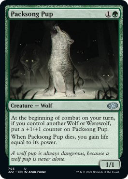 Packsong Pup [Jumpstart 2022] MTG Single Magic: The Gathering | Red Claw Gaming