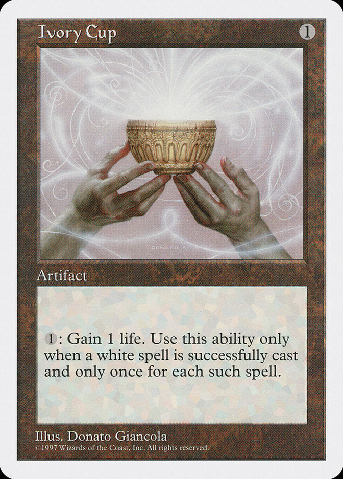 Ivory Cup [Fifth Edition] MTG Single Magic: The Gathering | Red Claw Gaming