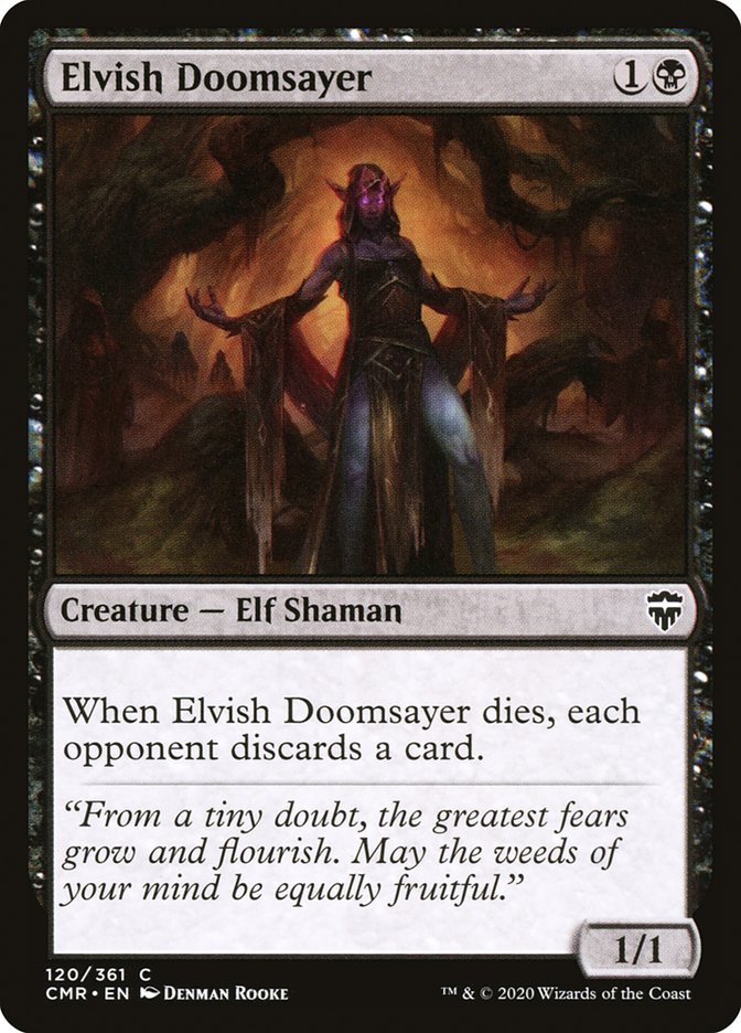Elvish Doomsayer [Commander Legends] MTG Single Magic: The Gathering | Red Claw Gaming