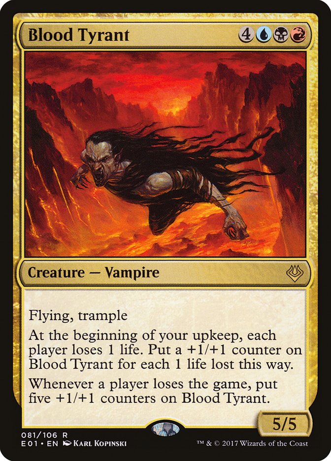 Blood Tyrant [Archenemy: Nicol Bolas] MTG Single Magic: The Gathering | Red Claw Gaming