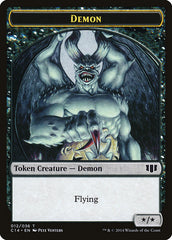 Demon (012/036) // Zombie (016/036) Double-Sided Token [Commander 2014 Tokens] MTG Single Magic: The Gathering | Red Claw Gaming