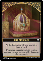 The Monarch // Shapeshifter Double-Sided Token [March of the Machine Commander Tokens] MTG Single Magic: The Gathering | Red Claw Gaming