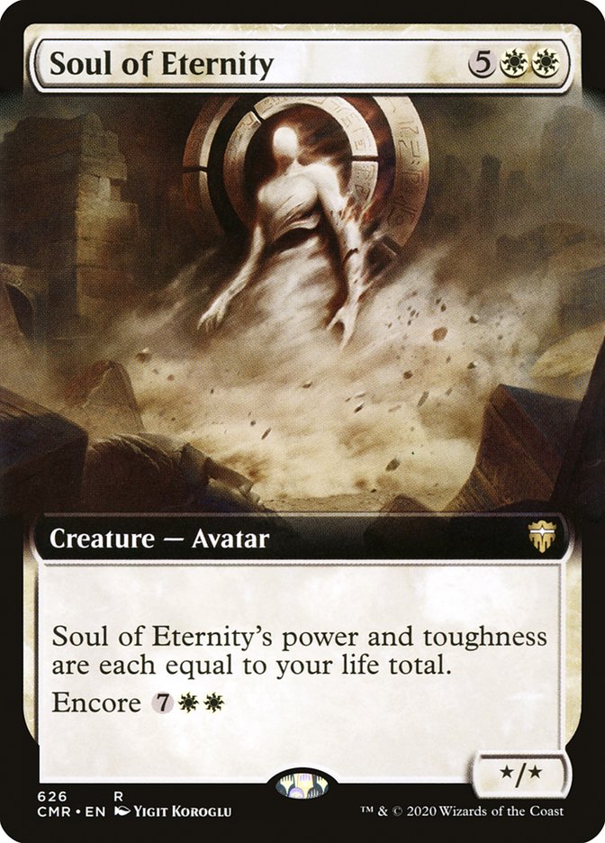 Soul of Eternity (Extended Art) [Commander Legends] MTG Single Magic: The Gathering | Red Claw Gaming
