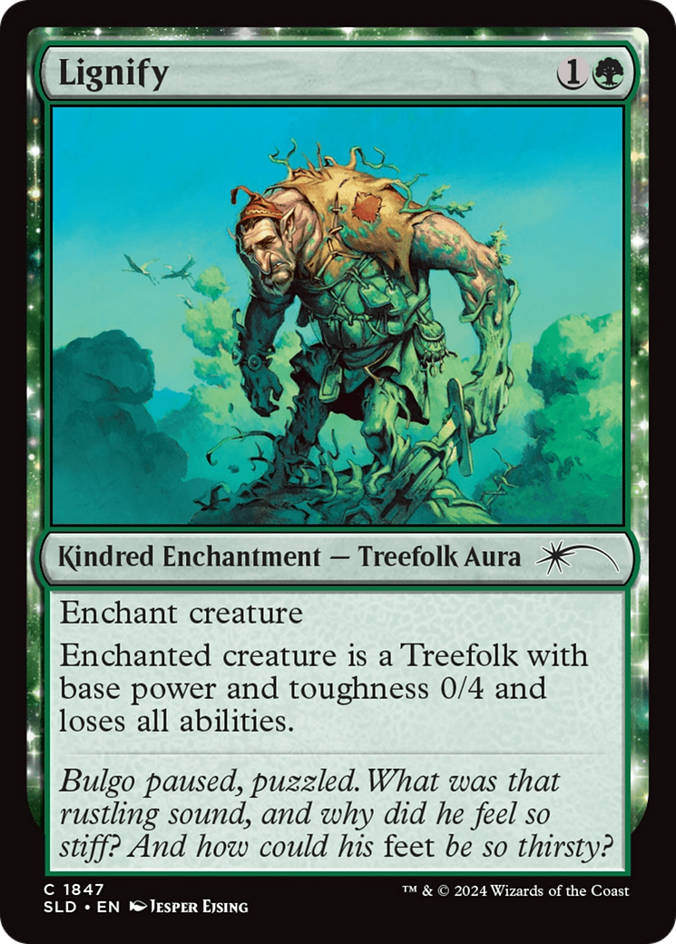 Lignify [Secret Lair Drop Series] MTG Single Magic: The Gathering | Red Claw Gaming