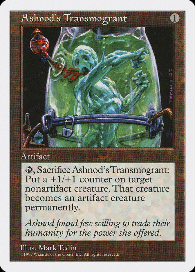 Ashnod's Transmogrant [Fifth Edition] MTG Single Magic: The Gathering | Red Claw Gaming