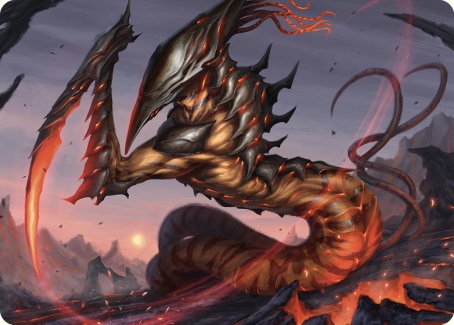 Blade Sliver Art Card [Commander Masters Art Series] MTG Single Magic: The Gathering | Red Claw Gaming