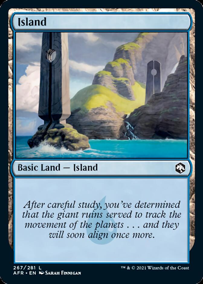 Island (267) [Dungeons & Dragons: Adventures in the Forgotten Realms] MTG Single Magic: The Gathering | Red Claw Gaming