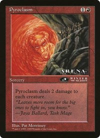 Pyroclasm (Oversized) [Oversize Cards] MTG Single Magic: The Gathering | Red Claw Gaming