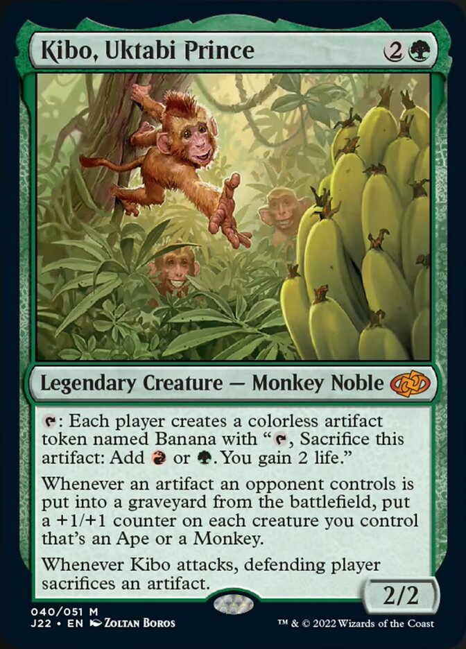 Kibo, Uktabi Prince [Jumpstart 2022] MTG Single Magic: The Gathering | Red Claw Gaming
