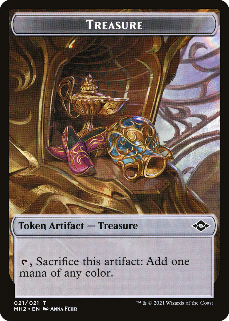 Treasure // Daretti Emblem Double-Sided Token [Secret Lair Drop Series] MTG Single Magic: The Gathering | Red Claw Gaming