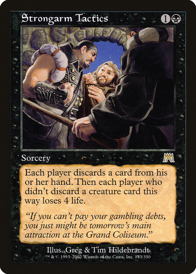Strongarm Tactics [Onslaught] MTG Single Magic: The Gathering | Red Claw Gaming