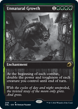 Unnatural Growth [Innistrad: Double Feature] MTG Single Magic: The Gathering | Red Claw Gaming